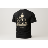 Koszulka męska Coffee Driven Development czarna