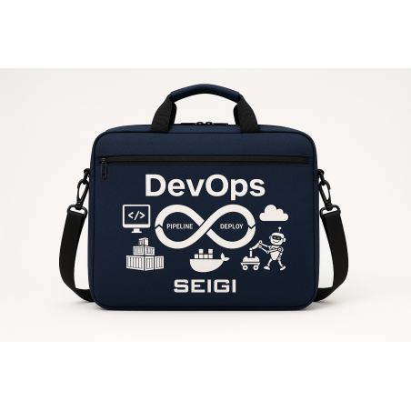 Torba DevOps Gear granatowa na laptop 15,6 cala