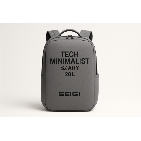 Plecak Tech Minimalist Szary 20L – na laptop 15,6"