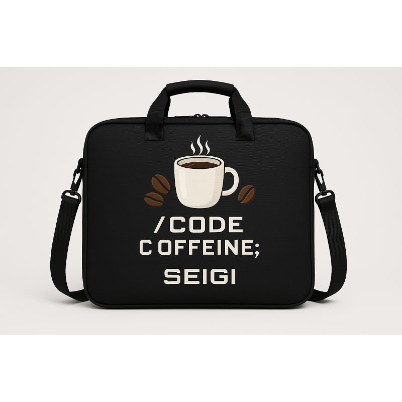 Torba Laptop & Coffee czarna 15,6"