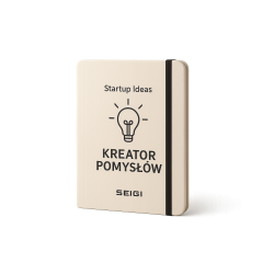 Notes Startup Ideas A5 – Kreator Pomysłów