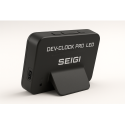 Zegar biurkowy DevClock Pro LED z budzikiem i USB