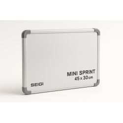 Tablica suchościeralna Mini Sprint 45x30 cm – magnetyczna, rama aluminiowa