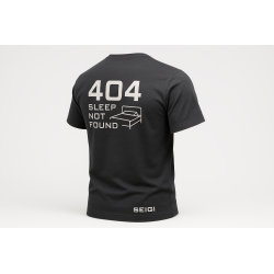 Koszulka męska 404 Sleep Not Found grafitowa