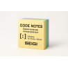 Code Notes Zestaw karteczek samoprzylepnych 4 kolory 76×76 mm — 400 szt.