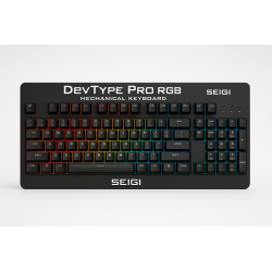 Klawiatura mechaniczna DevType Pro RGB - Gateron Brown