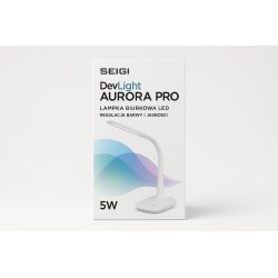 Lampka biurkowa LED DevLight Aurora Pro 5W — regulacja barwy i jasności