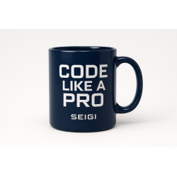 Kubek Code Like a Pro granatowy