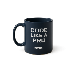 Kubek Code Like a Pro granatowy
