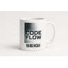 Kubek Ceramiczny Code Flow Biały