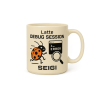 Kubek Latte Debug Session kremowy