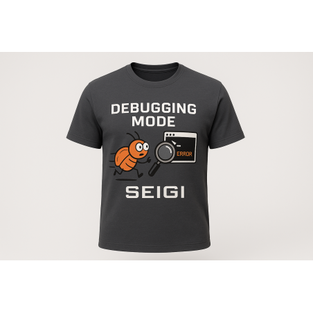 Koszulka męska Debugging Mode grafitowa