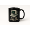 Kubek Retro Terminal czarny