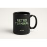 Kubek Retro Terminal czarny